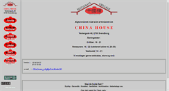 Desktop Screenshot of china-house.dk